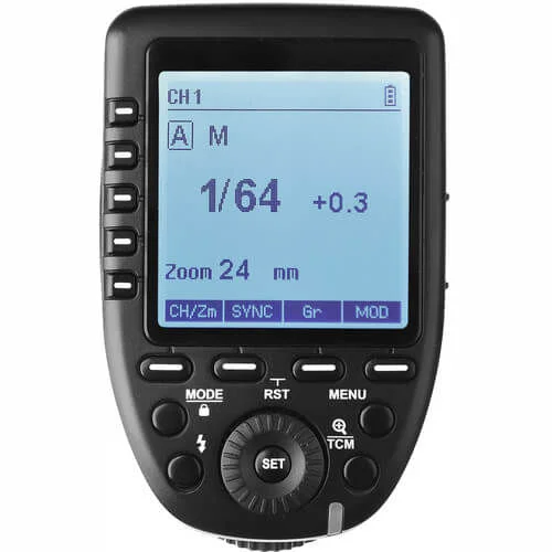 Disparador Rádio Flash Trigger Wireless Godox Xpros Adi/p-ttl Para Sony