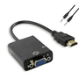 Cabo Adaptador E Conversor HDMI Para VGA LELONG Cc-hv100
