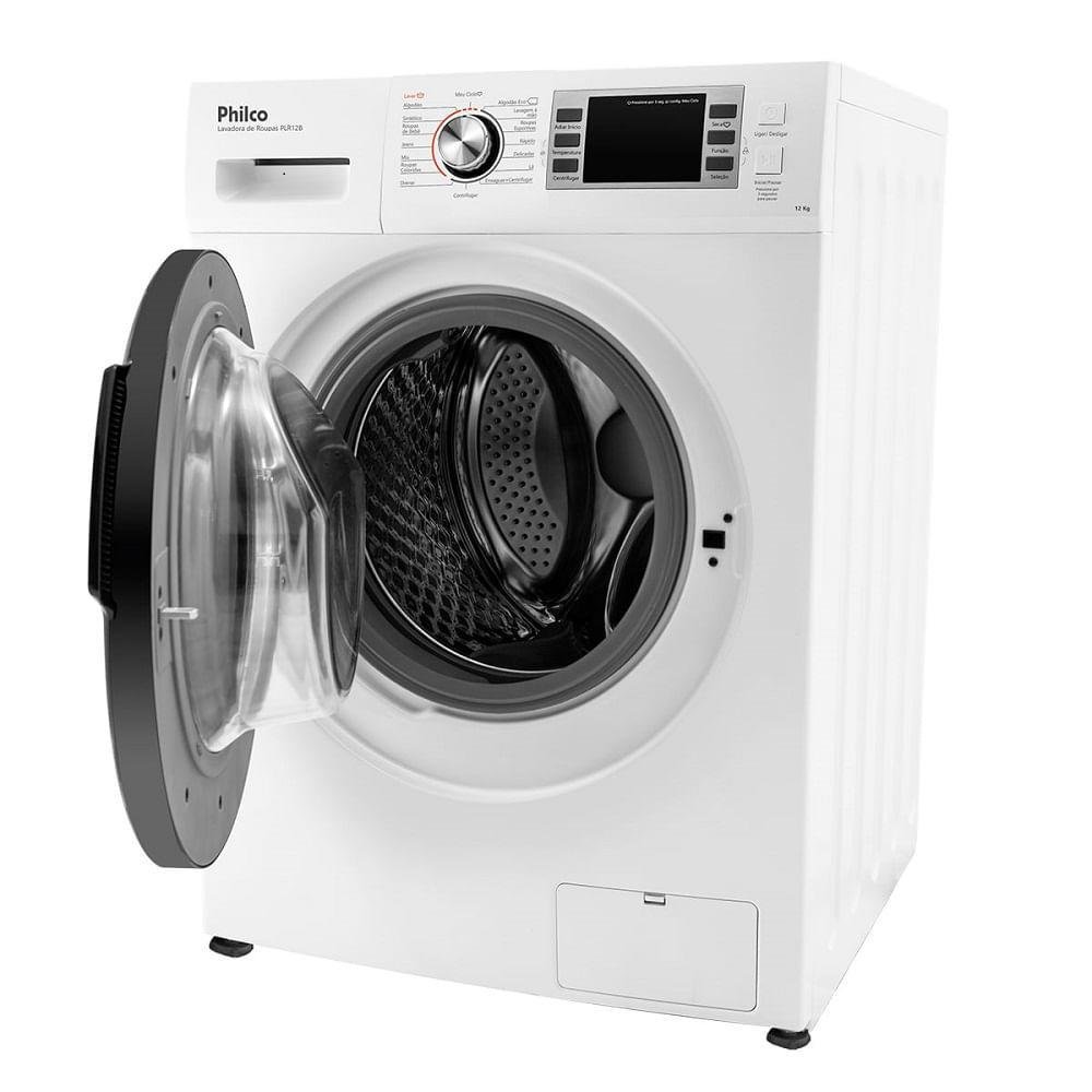 Lavadora De Roupas Philco Inverter, 12kg, 220 Volts, Branca - Plr12b Lavadora De Roupas Philco Inverter, 12kg, 220 Volts, Branca - Plr12b