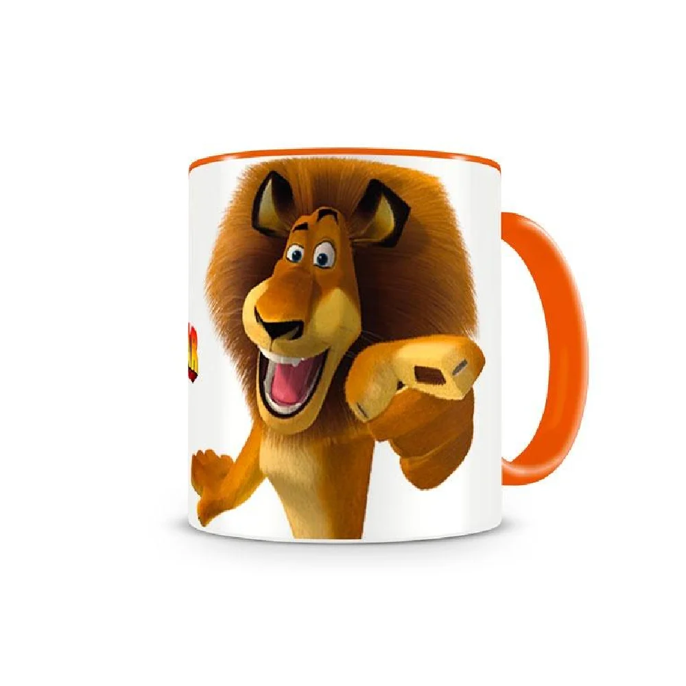 Caneca Madagascar Alex Laranja