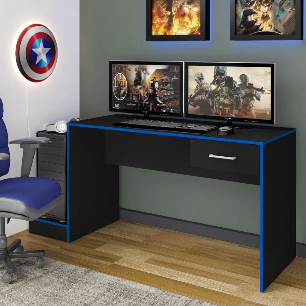 Mesa Para Computador Gamer Artely Móveis Mesa Para Computador Gamer Artely Móveis