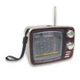 Radio Portatil Retro Bluetooth 5w Am/fm/sw Usb/sd Kapbom