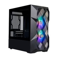 Gabinete Cooler Master Masterbox Td300 Mesh Mini Tower, Micro ATX, Lateral Em Vidro Temperado, Cooler Fan, Preto - Td300-kgnn-s00