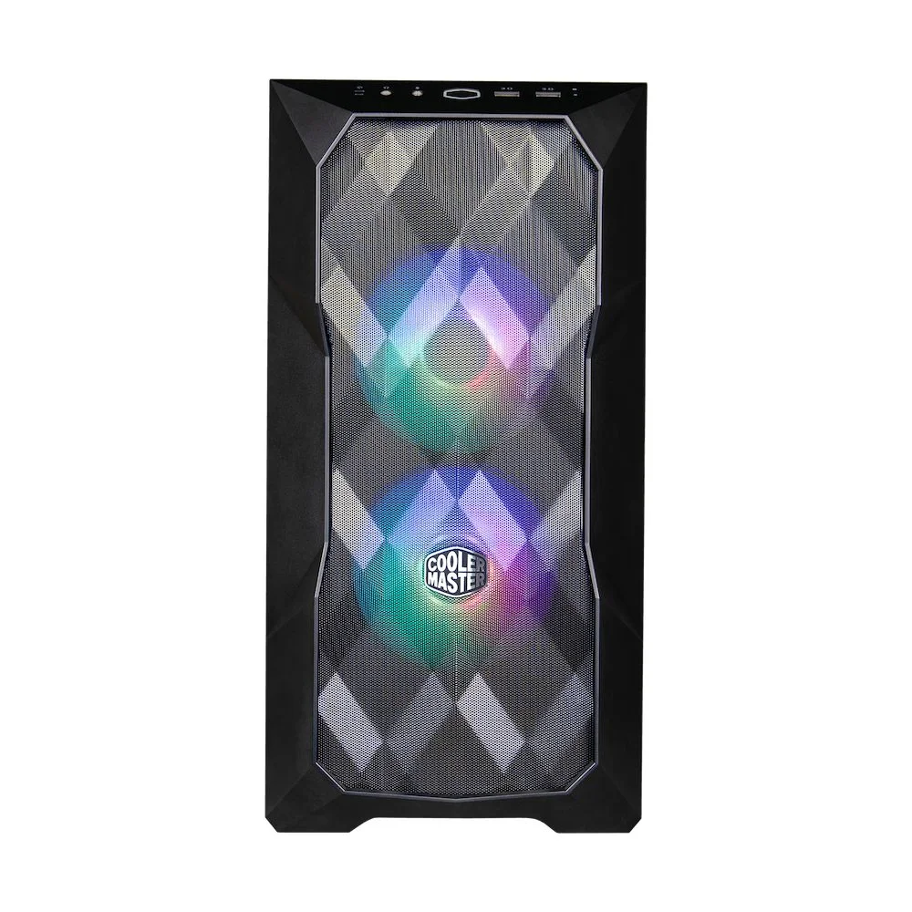 Gabinete Cooler Master Masterbox Td300 Mesh Mini Tower, Micro ATX, Lateral Em Vidro Temperado, Cooler Fan, Preto - Td300-kgnn-s00 Gabinete Cooler Master Masterbox Td300 Mesh Mini Tower, Micro ATX, Lateral Em Vidro Temperado, Cooler Fan, Preto - Td300-kgnn-s00