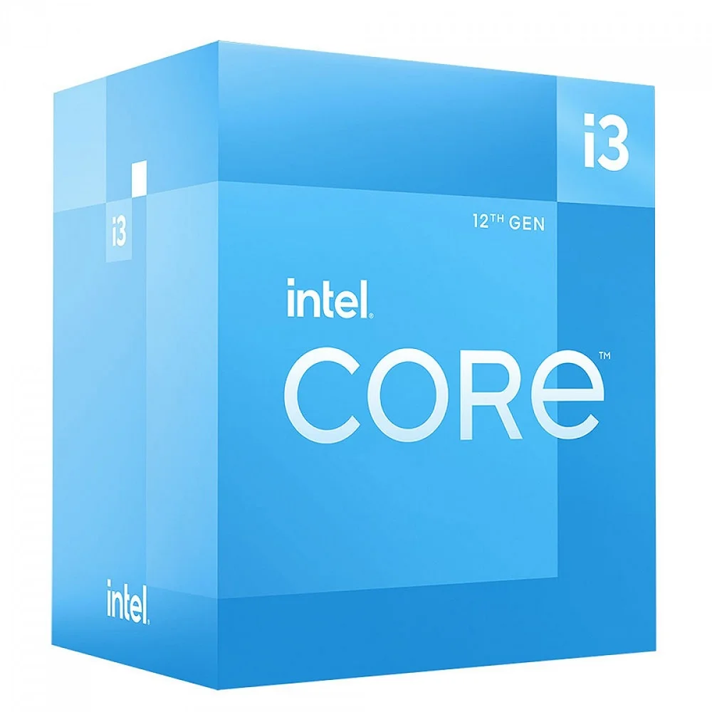 Processador Intel Core I3-12100, 30GHz, Cache 12MB, 8 Threads, LGA 1700 - Bx8071512100 Processador Intel Core I3-12100, 30GHz, Cache 12MB, 8 Threads, LGA 1700 - Bx8071512100