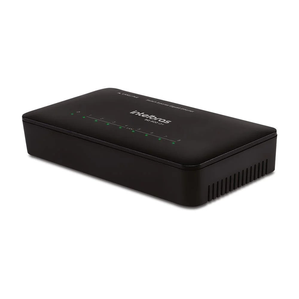 Switch Intelbras Sg 800q Gigabit 8 Portas KaBuM