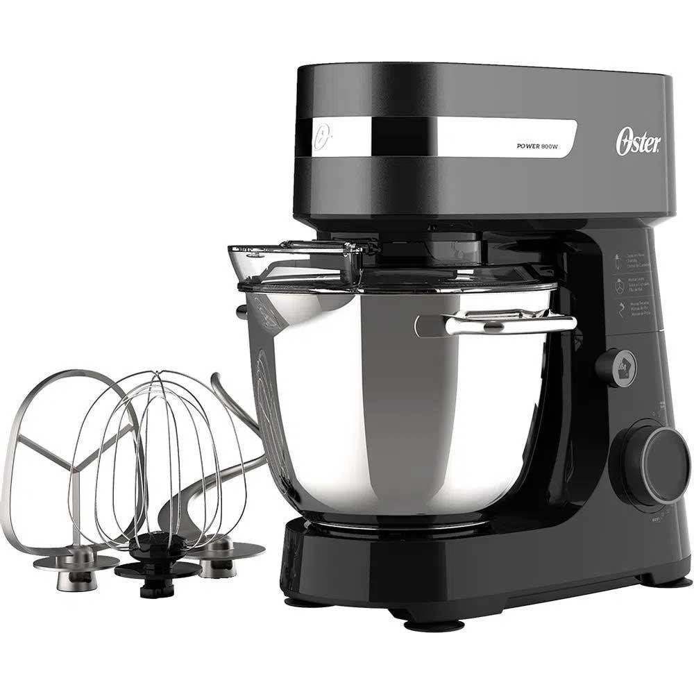 Batedeira Planetária Oster C/ Bowl De Inox 4l Obat636 Preta 110v Batedeira Planetária Oster C/ Bowl De Inox 4l Obat636 Preta 110v
