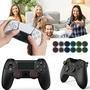 6 Pares De Grips P/ Controle Anti Derrapante Silicone Botão Analógico Do Joystick Cor: Vermelho