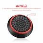 6 Pares De Grips P/ Controle Anti Derrapante Silicone Botão Analógico Do Joystick Cor: Vermelho
