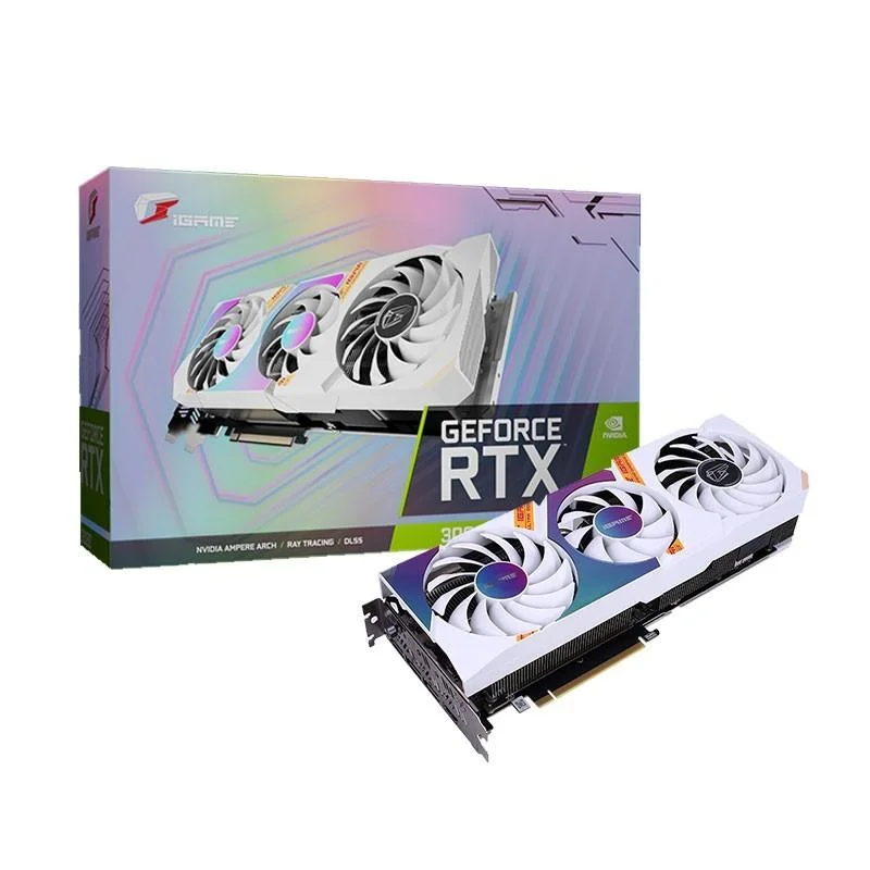 グラフィックボード・グラボ・ビデオカード Geforce RTX 3070Ti COLORFUL Placa De Video Igame Geforce RTX 3070 Ti Ultra W