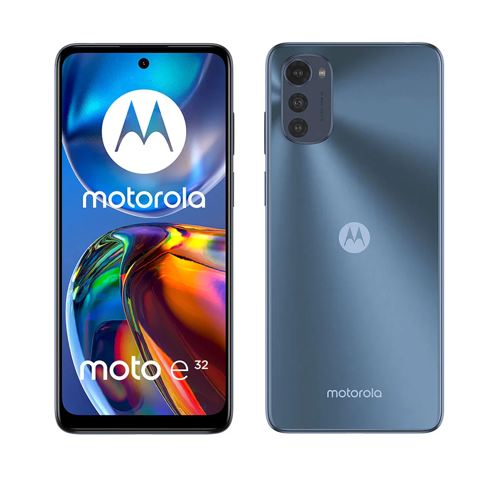 Smartphone Motorola Moto E32 4G, 64GB, 4GB RAM, Câmera Tripla 16MP + 2MP + 2MP, Frontal 8MP - Grafite Smartphone Motorola Moto E32 4G, 64GB, 4GB RAM, Câmera Tripla 16MP + 2MP + 2MP, Frontal 8MP - Grafite
