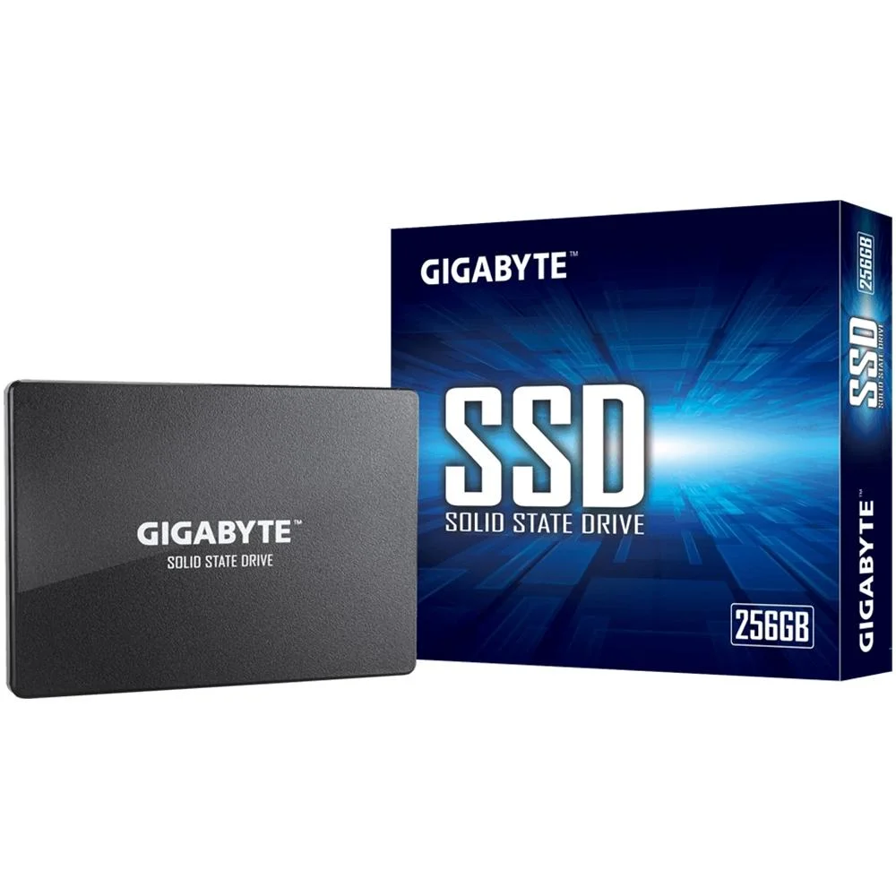 SSD Gigabyte 256GB SATA Leitura até 520 MBs KaBuM