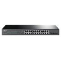 Switch Smart Tp-link, 10/100/1000 Mbps, Gigabit, 24 Portas Poe+, 4 Slots Gigabit SFP  - Tl-sg2428p