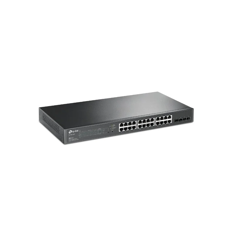 Switch Smart Tp-link, 10/100/1000 Mbps, Gigabit, 24 Portas Poe+, 4 Slots Gigabit SFP - Tl-sg2428p Switch Smart Tp-link, 10/100/1000 Mbps, Gigabit, 24 Portas Poe+, 4 Slots Gigabit SFP - Tl-sg2428p
