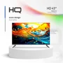 Smart Tv 43 Polegadas, HQ, LED, Ultra HD, Conversor Digital, 2 HDMI, 2 USB, Wi-Fi - HQSTV43NK-66524