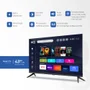 Smart Tv 43 Polegadas, HQ, LED, Ultra HD, Conversor Digital, 2 HDMI, 2 USB, Wi-Fi - HQSTV43NK-66524