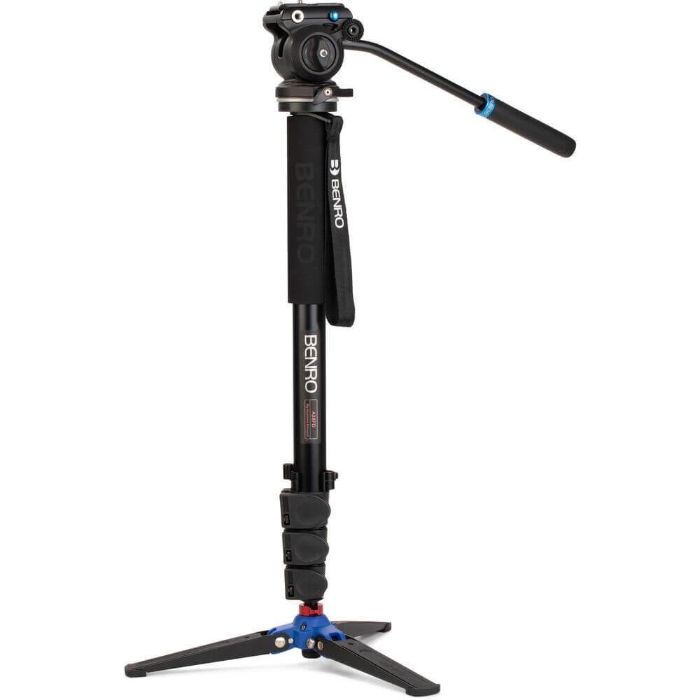 Monopé Benro Com Cabeça Hidráulica S2 Pro A38fds2pro
