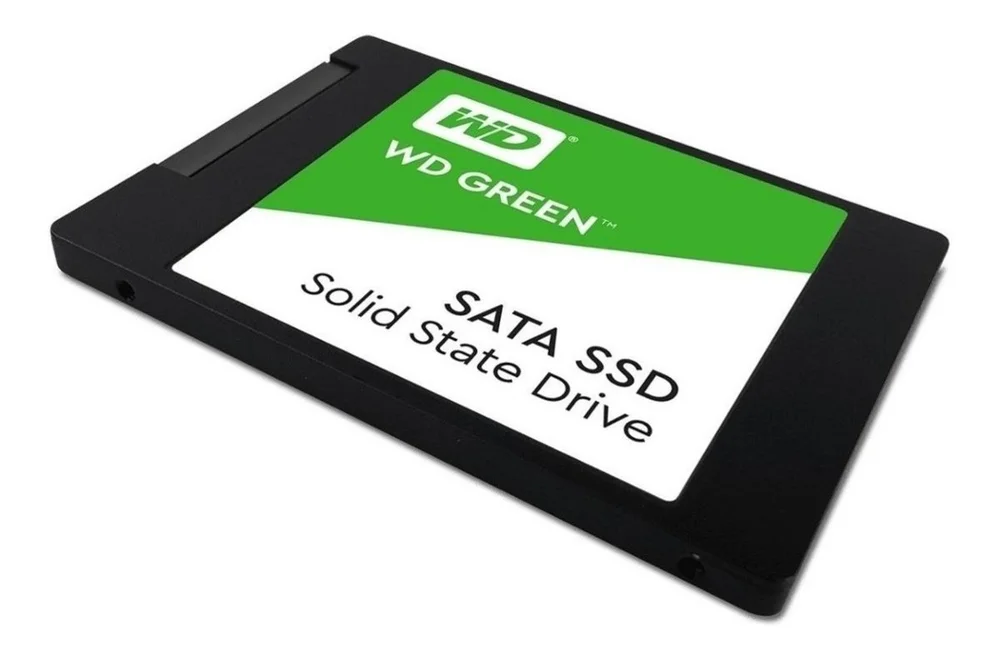 SSD 480GB WD Green, SATA 3 2.5 Pol, Leitura 545 MBps E Gravação 430MBps - Wds480g3g0a