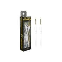 Cabo P2   P2 Stereo Flat 1.20 Metros Chipsce 018-0021 Branco - Chipsce