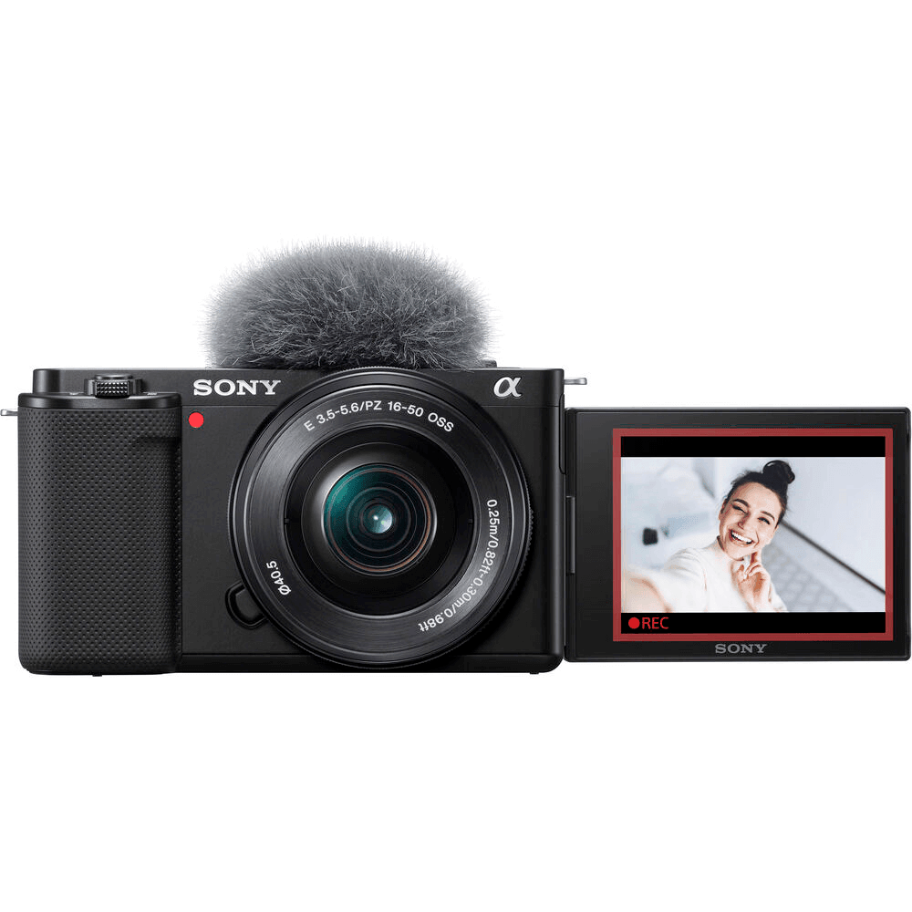 Câmera Sony Zve10 Mirrorless 4k KaBuM