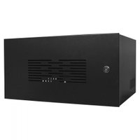 Mini Rack 19 5u Max Eletron, Porta Ventilada, Preto, 25x50x35cm