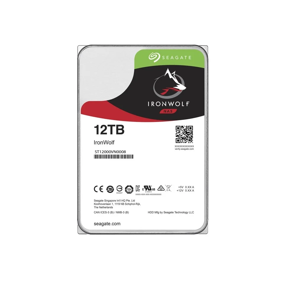 Hd Seagate Ironwolf Para Servidor Nas 12tb KaBuM