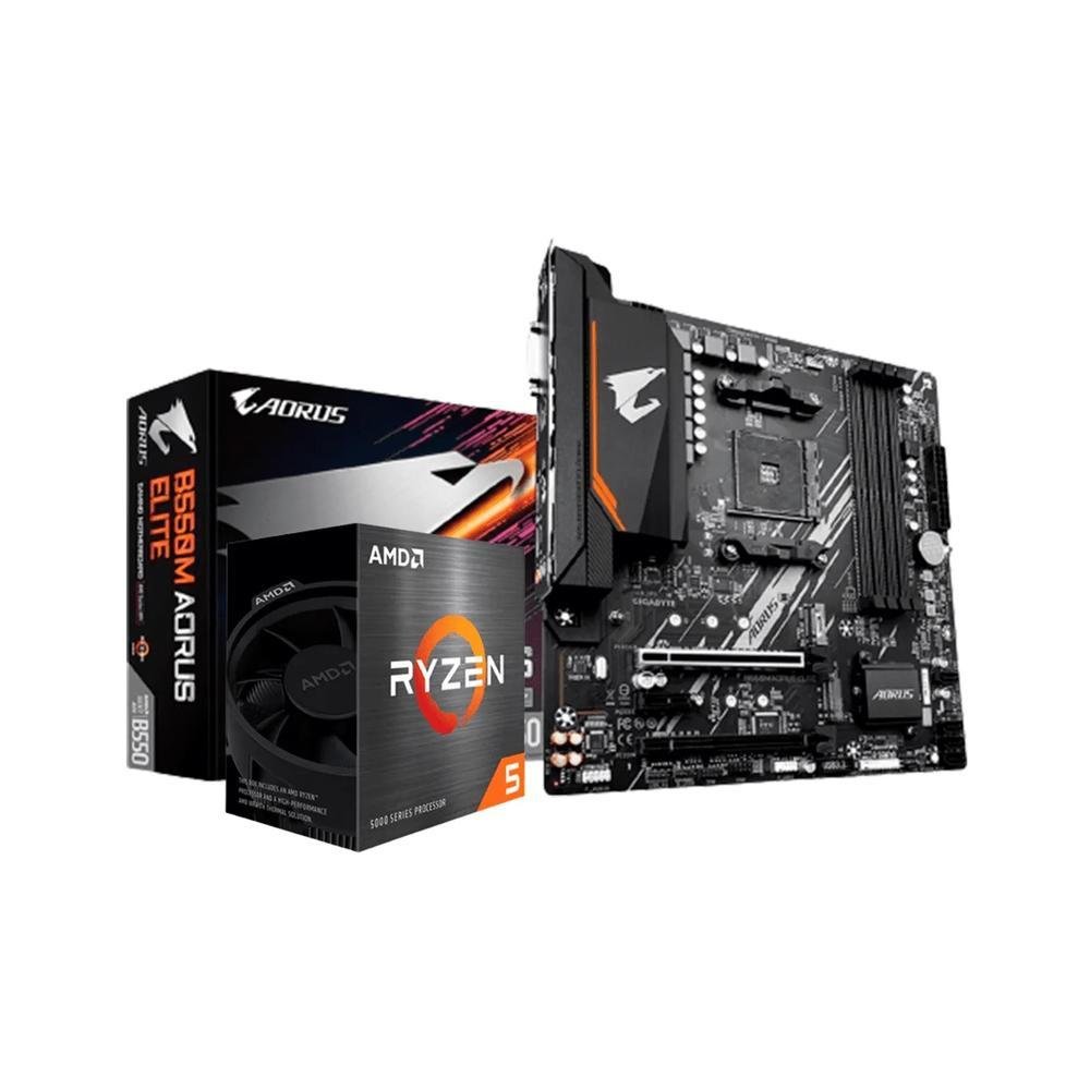 Kit Upgrade AMD Ryzen 5 Placa Mãe | KaBuM!