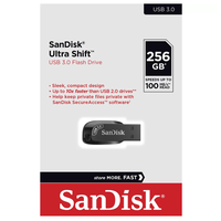 Pen Drive 256Gb, Sandisk 3.0 Ultra Shift