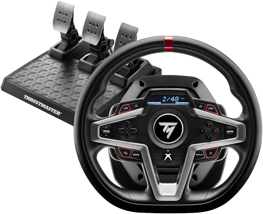Thrustmaster - Volante T248 E Pedais Magnéticos Para XBOX Series X|s E PC - Preto-4469026 Thrustmaster - Volante T248 E Pedais Magnéticos Para XBOX Series X|s E PC - Preto-4469026