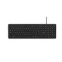 Teclado Com Fio, 3 Níveis, Ajustáveis, Teclas Silenciosas E Conexão USB, Preto - Tc144