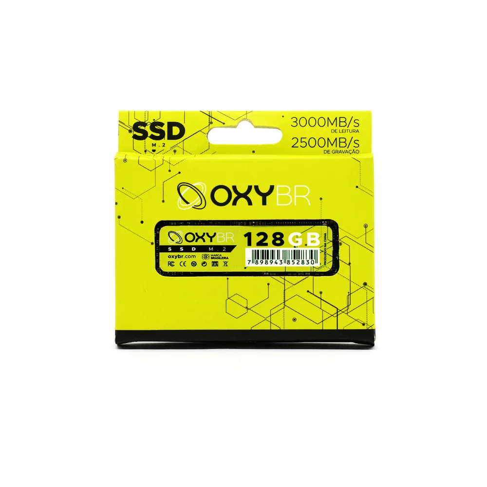 Ssd M.2, 2280 Nvme, 128GB - Oxybr Ssd M.2, 2280 Nvme, 128GB - Oxybr