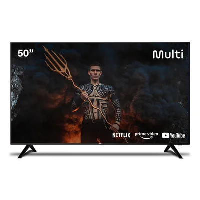 テレビ　50インチTV  4K Smart-TV-Multi-50-Polegadas-