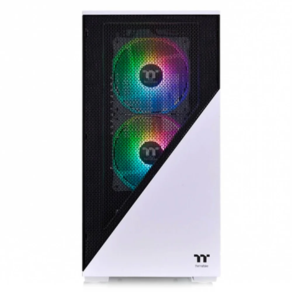Gabinete Thermaltake Divider 170 TG Mid-Tower, ArGB, M-ATX, Vidro, 2 Fans, Snow - Ca1s400s6wn00 Gabinete Thermaltake Divider 170 TG Mid-Tower, ArGB, M-ATX, Vidro, 2 Fans, Snow - Ca1s400s6wn00