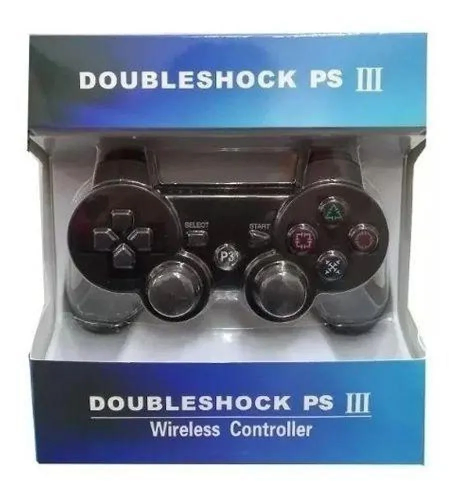 Controle Compatível Para Ps3 Doubleshock Wirelless Sem Fio Controle Compatível Para Ps3 Doubleshock Wirelless Sem Fio