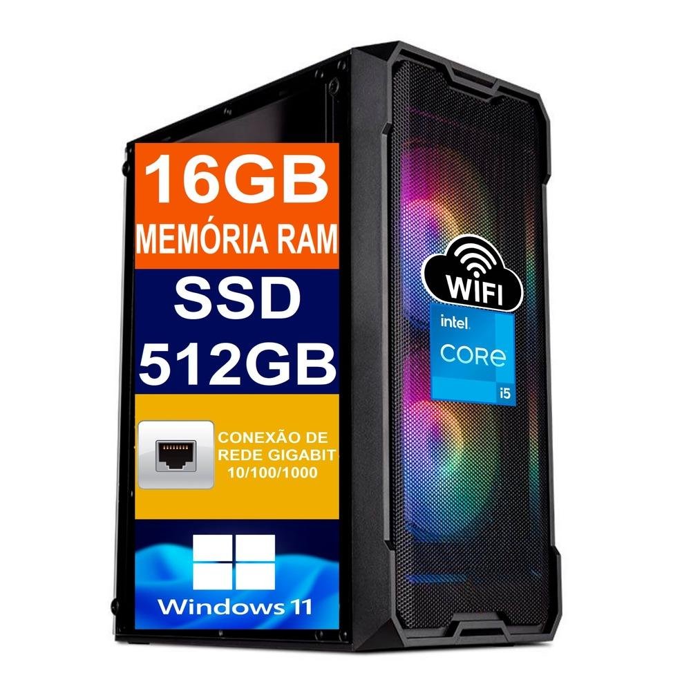 i5(6コア)+16GBメモ+新 SSD512GB+HDD500GB/Wi-Fi PC Intel Core I5 6500 SSD 512GB M2 16GB KaBuM