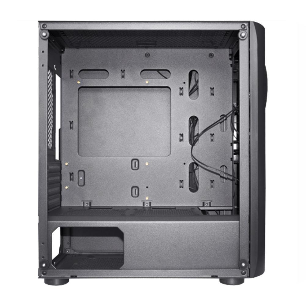 Gabinete Gamer K-mex Reactor Infinite Ii Cg-01me, USB 2.0, Led RGB, Preto - Cg01merh0010b0x Gabinete Gamer K-mex Reactor Infinite Ii Cg-01me, USB 2.0, Led RGB, Preto - Cg01merh0010b0x