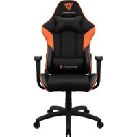 Cadeira Gamer Thunderx3 Ec3, até 125 kg, com almofadas, Ajustável, Air Tech, Laranja