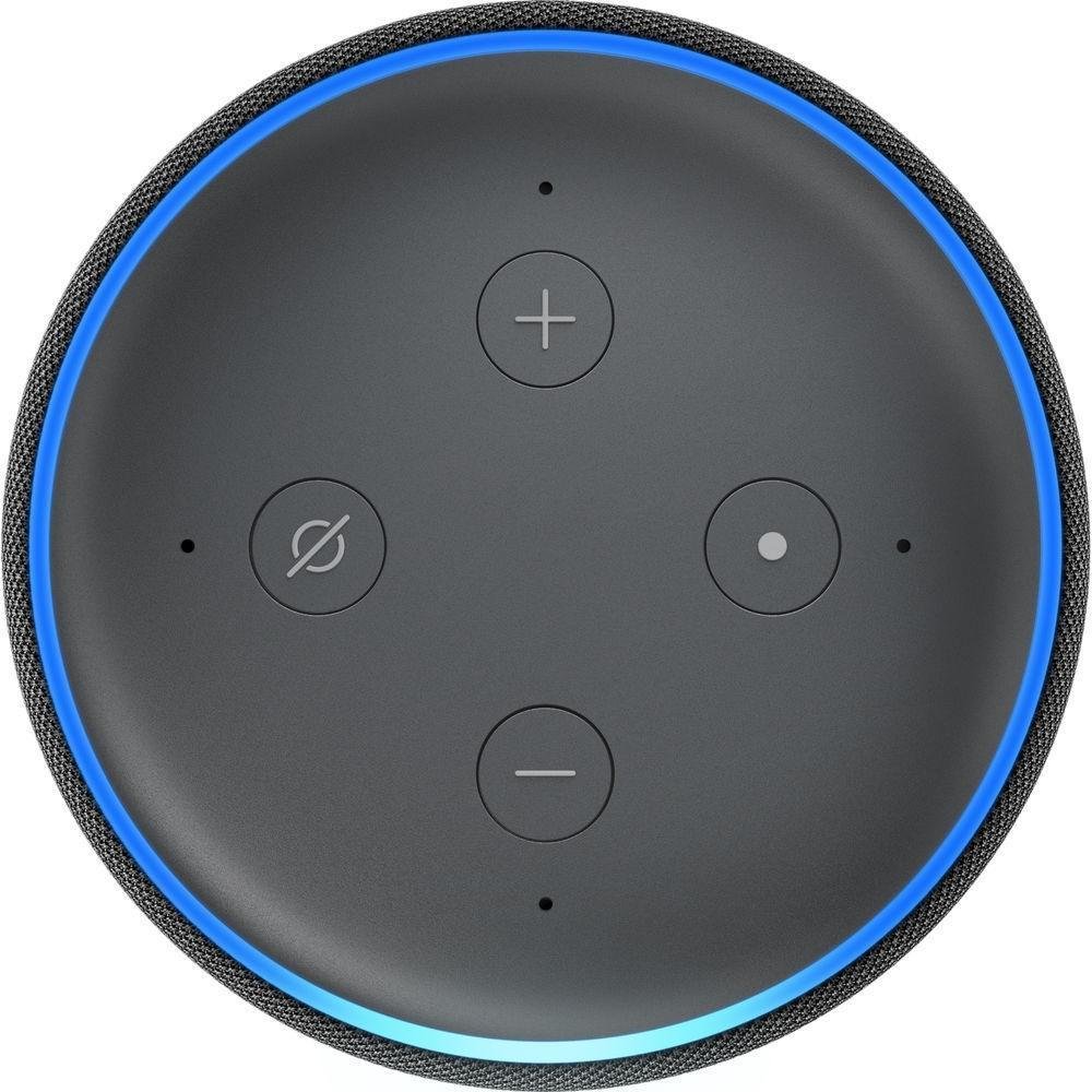 Echo Dot 3a Geração Amazon, com Alexa, Preto