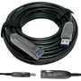 Cabo Extensão USB 3.0 Repetidor Fibra Óptica De 20 Metros