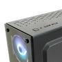 Gabinete Gamer Pcfort Endless, Mid Tower, RGB, Lateral E Frontal Em Vidro, Com 3 Fans RGB, Preto