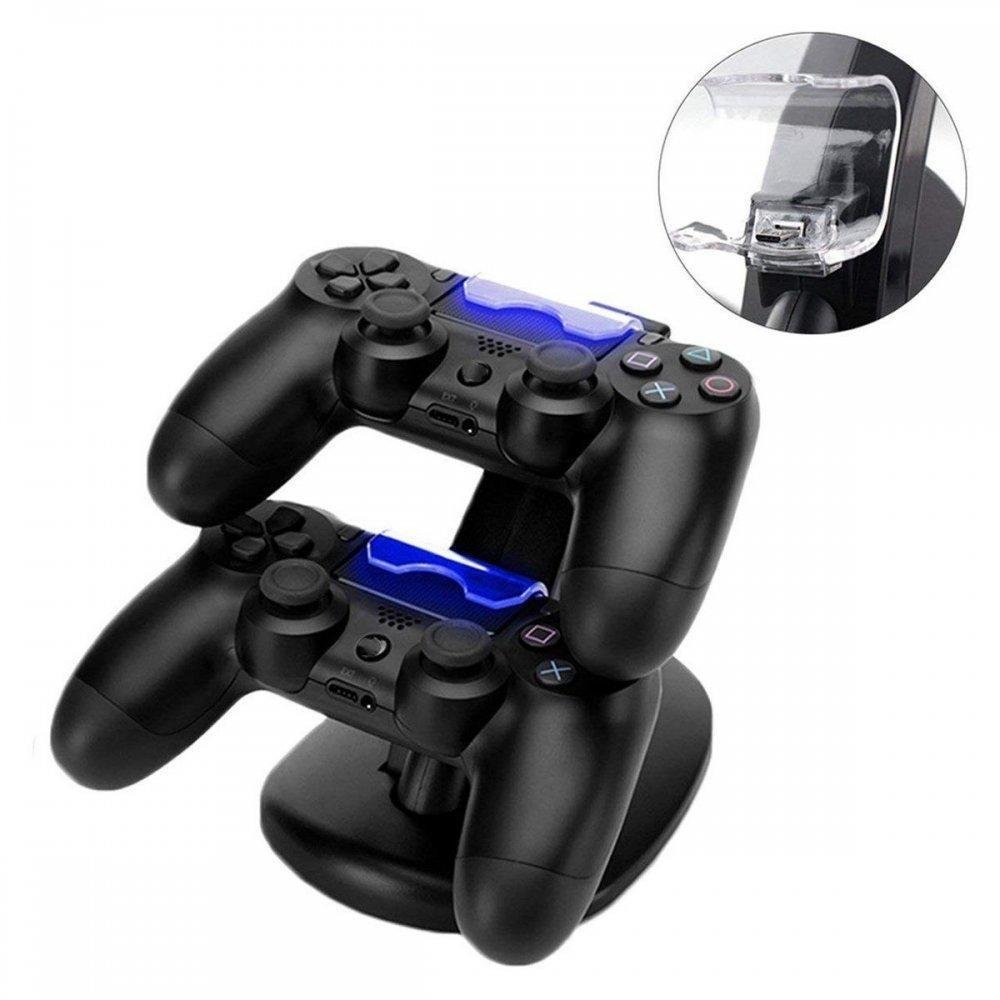 Base Power, Dock, Carregador Duplo, de Controles, Sony para Ps4