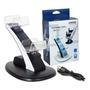Carregador Gamme Stand, Compatível Com Controle Joystick PS5, Preto E Branco