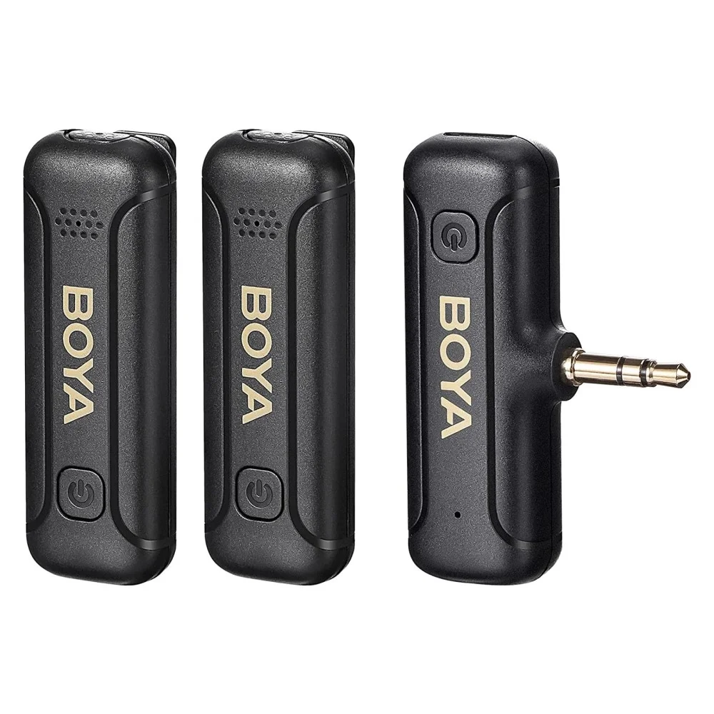 Microfone Boya Bywm3t2m2 Lapela Sem Fio KaBuM