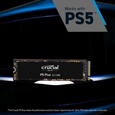 SSD Crucial P5 Plus 2TB M2 Ct2000p5pssd8 KaBuM