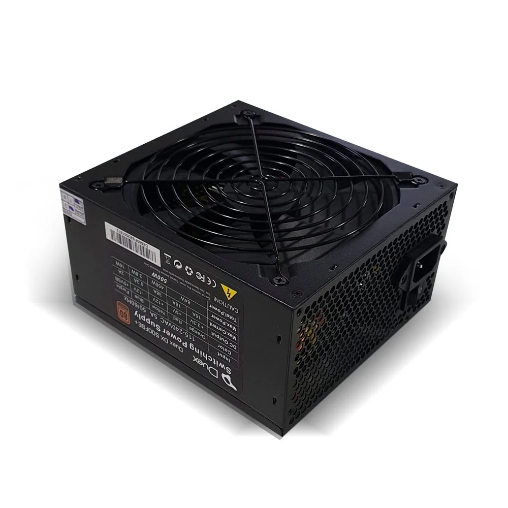 Fonte Atx Duex 500fse++, 500w, 80 Plus Bronze, Pfc Ativo, Full Modular, Dx500fse, Cor:preto, tamanho:único, gênero:unisse Fonte Atx Duex 500fse++, 500w, 80 Plus Bronze, Pfc Ativo, Full Modular, Dx500fse, Cor:preto, tamanho:único, gênero:unisse