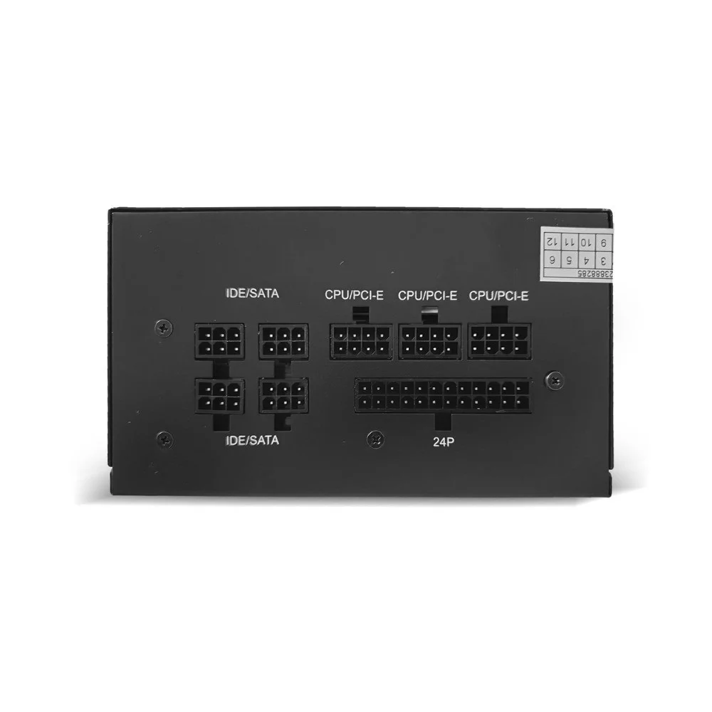 Fonte Atx Duex 500fse++, 500w, 80 Plus Bronze, Pfc Ativo, Full Modular, Dx500fse, Cor:preto, tamanho:único, gênero:unisse Fonte Atx Duex 500fse++, 500w, 80 Plus Bronze, Pfc Ativo, Full Modular, Dx500fse, Cor:preto, tamanho:único, gênero:unisse