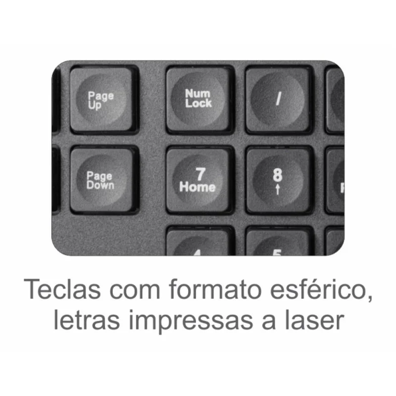 Kit Teclado E Mouse Sem Fio Kmex Ka6029 KaBuM