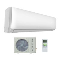 Ar Condicionado Split Hi Wall Convencional Agratto 18000 Btus Frio One 220v