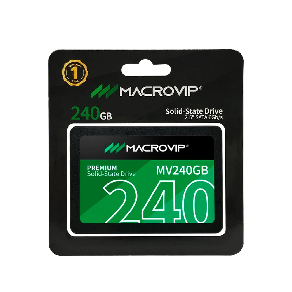 SSD 240GB Macrovip, Sata 3 6GB/s, 2.5 Polegadas, Leitura 520mb/s, Gravação 450mb/s - MV240GB - view 4