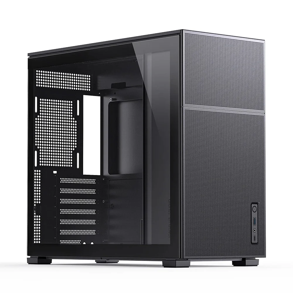 Gabinete Jonsbo PretoAtx Alumínio D41 Mesh Screen